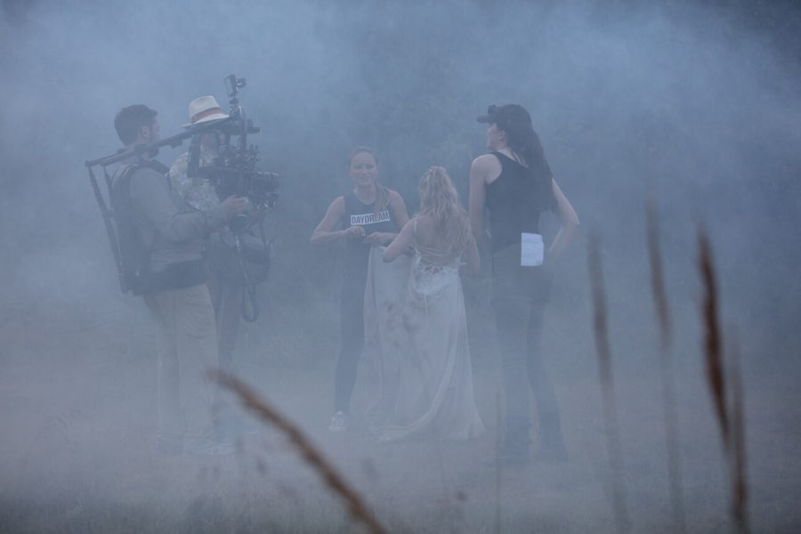 Behind the scenes on a Umit Gulsen production